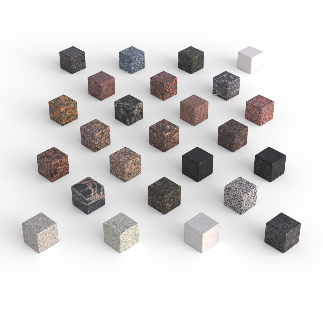 Виды Гранита