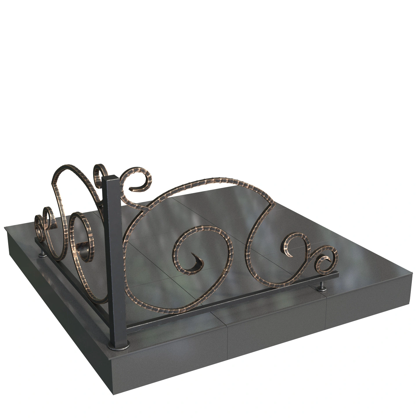 Кованая ограда 5